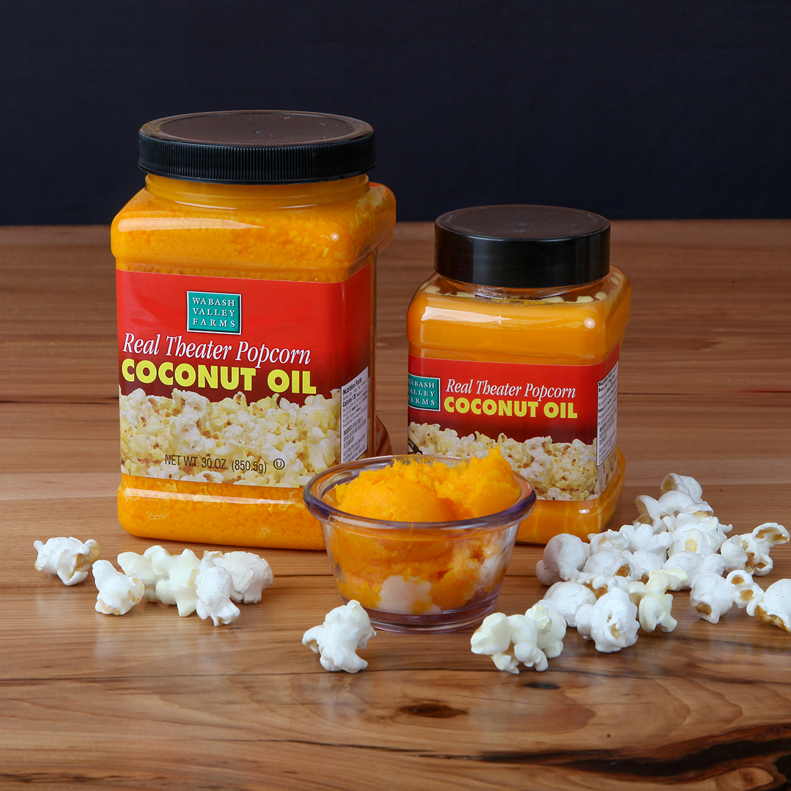 Real Theater Coconut Popcorn Oil - 30 oz Butter Flavored Coconut Oil for  Whirley Pop Popcorn Maker, Popcorn Oil Butter Flavor Stovetop Popcorn